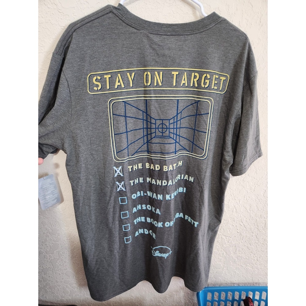 Disney Star Wars Marathon Adult Shirt Size XL -2023  Stay on Target - NWT - Picture 2 of 6